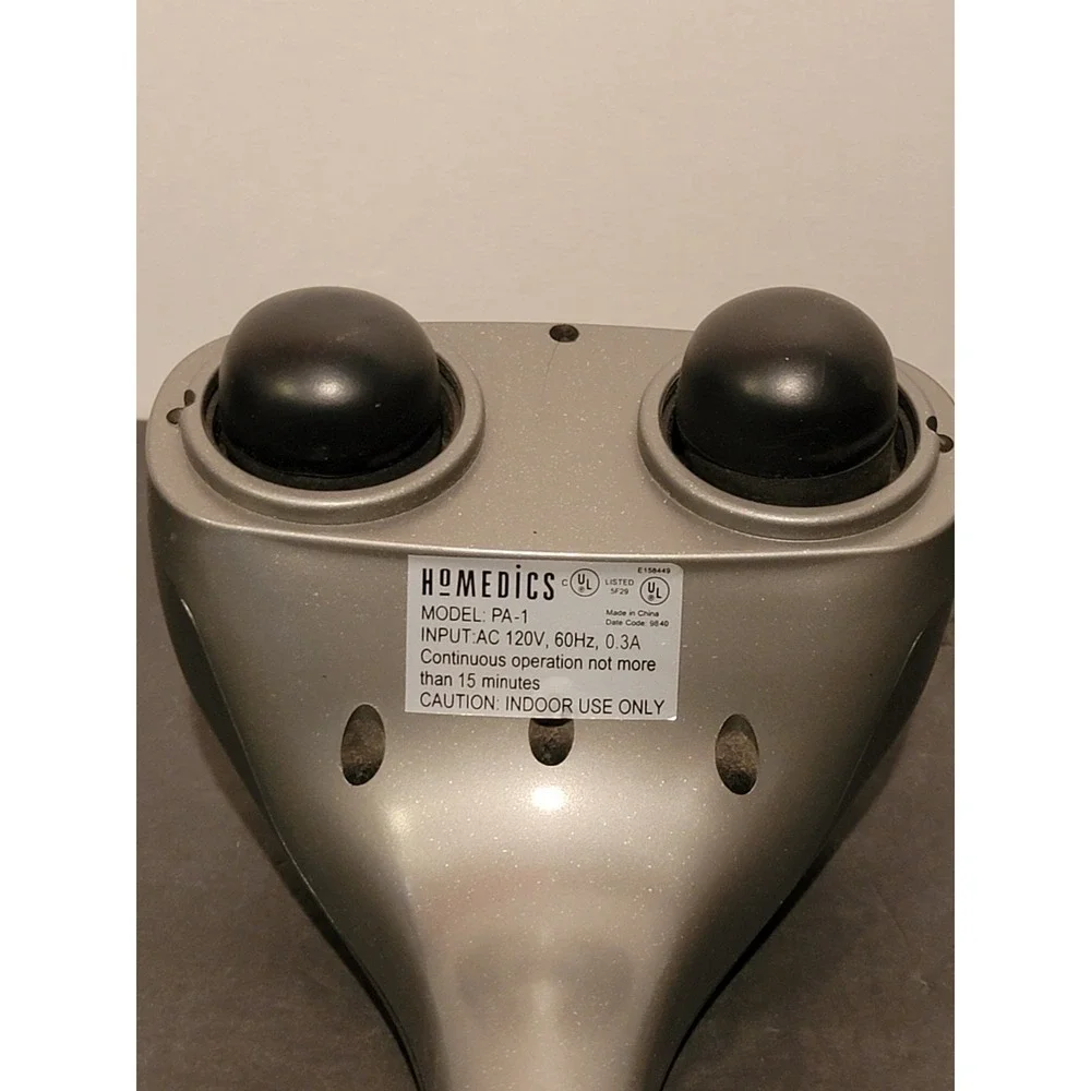 HoMedics Massager 2 Point  Therapist Select Professional Percussion Tested Works